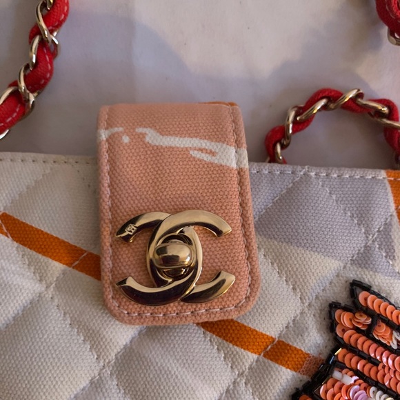 CHANEL Arc De Triomphe Canvas Shoulder Bag - Picture 11 of 16